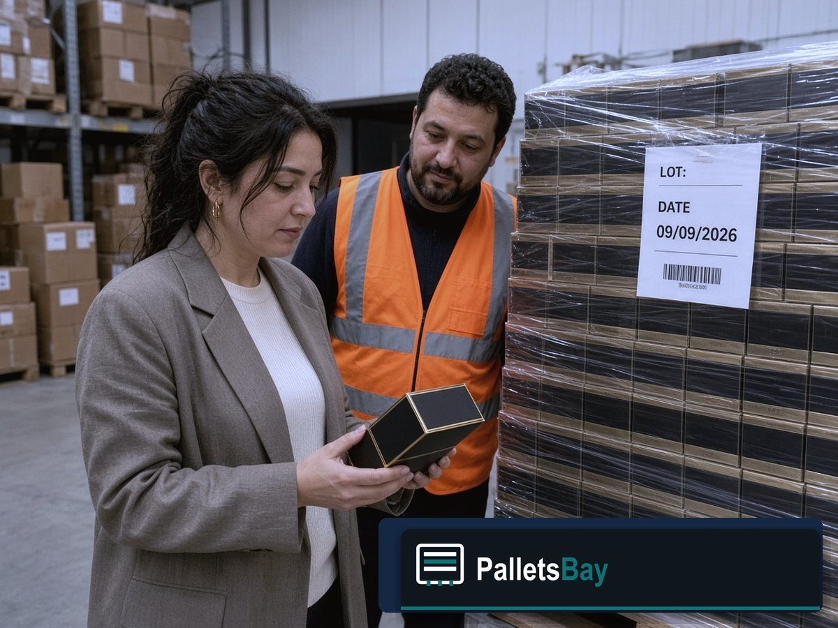High-End Designer Fragrance Pallets — Client walkthrough with staff