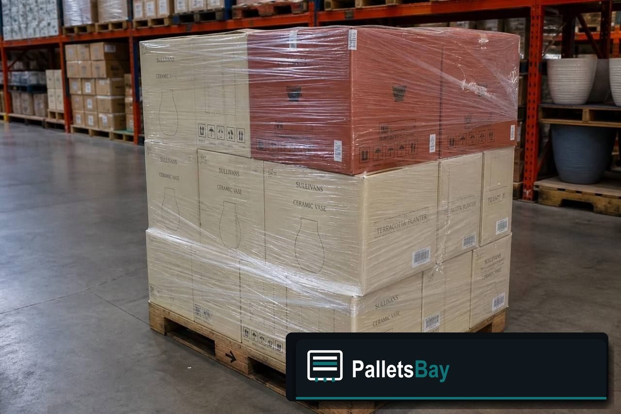 Home Decor Pallets — Warehouse / shipping context