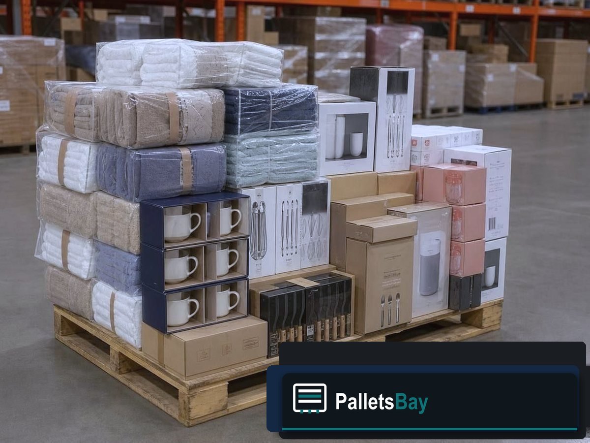 Home Goods Pallets — Clear product detail you can evaluate