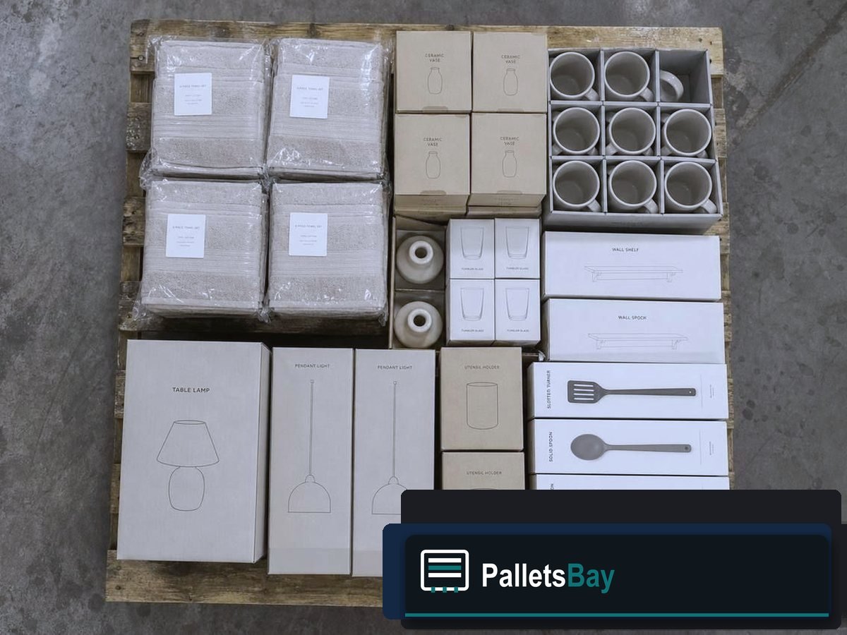 Home Goods Pallets — Assorted units from this listing