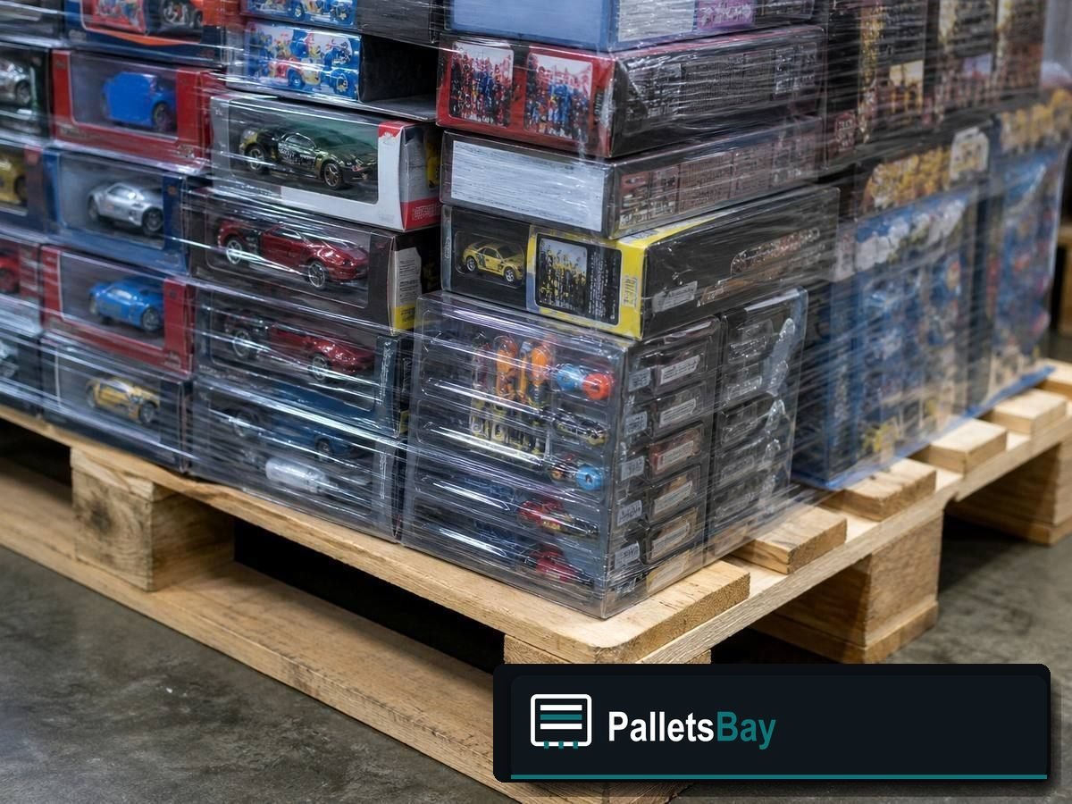 Hot Wheels Pallets — Warehouse / shipping context