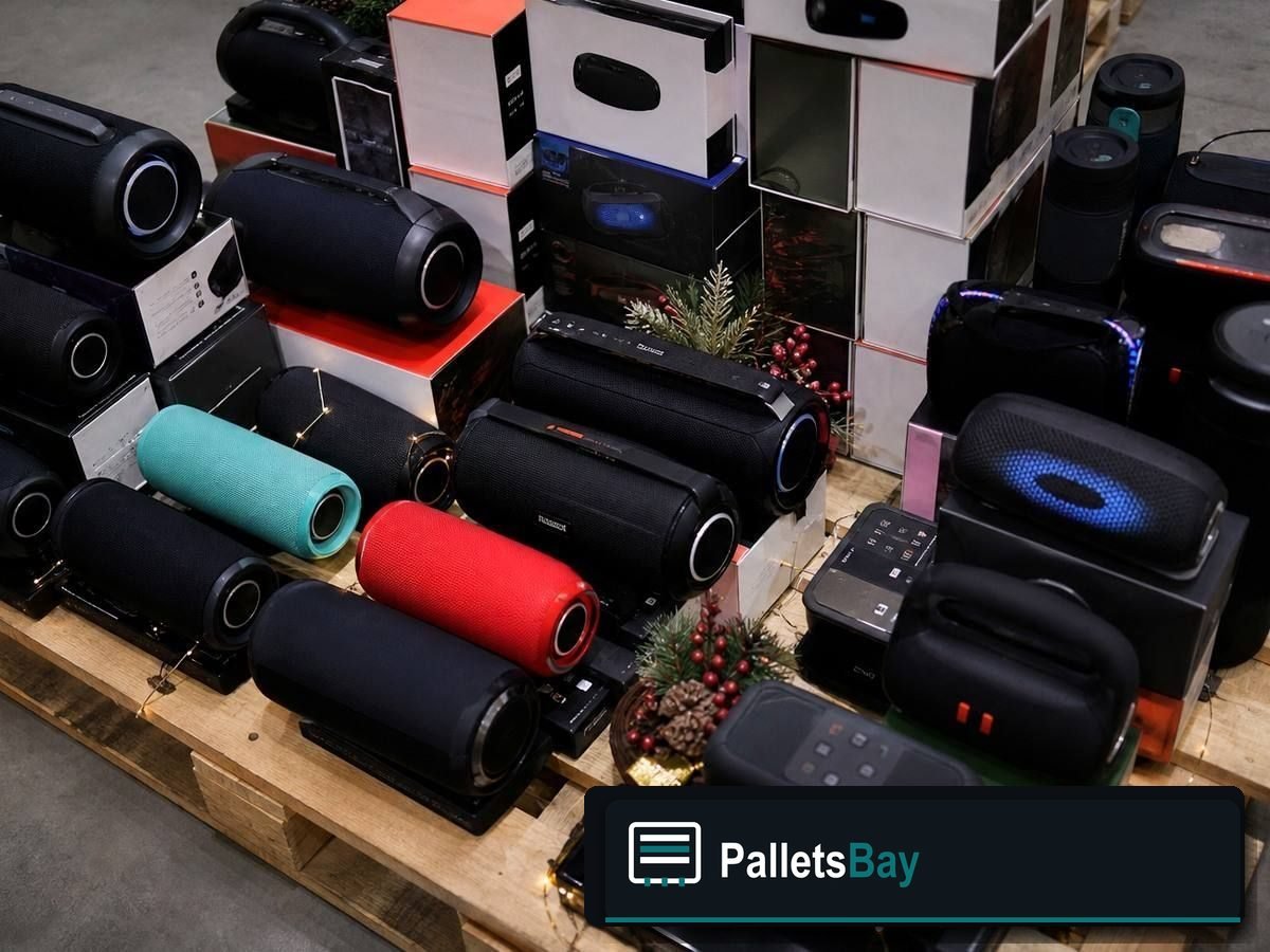 JBL Pallets — Pallet inventory close-up