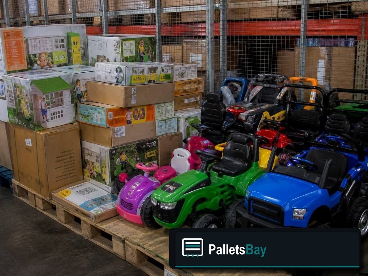 Kids Toy Pallets — Full pallet view