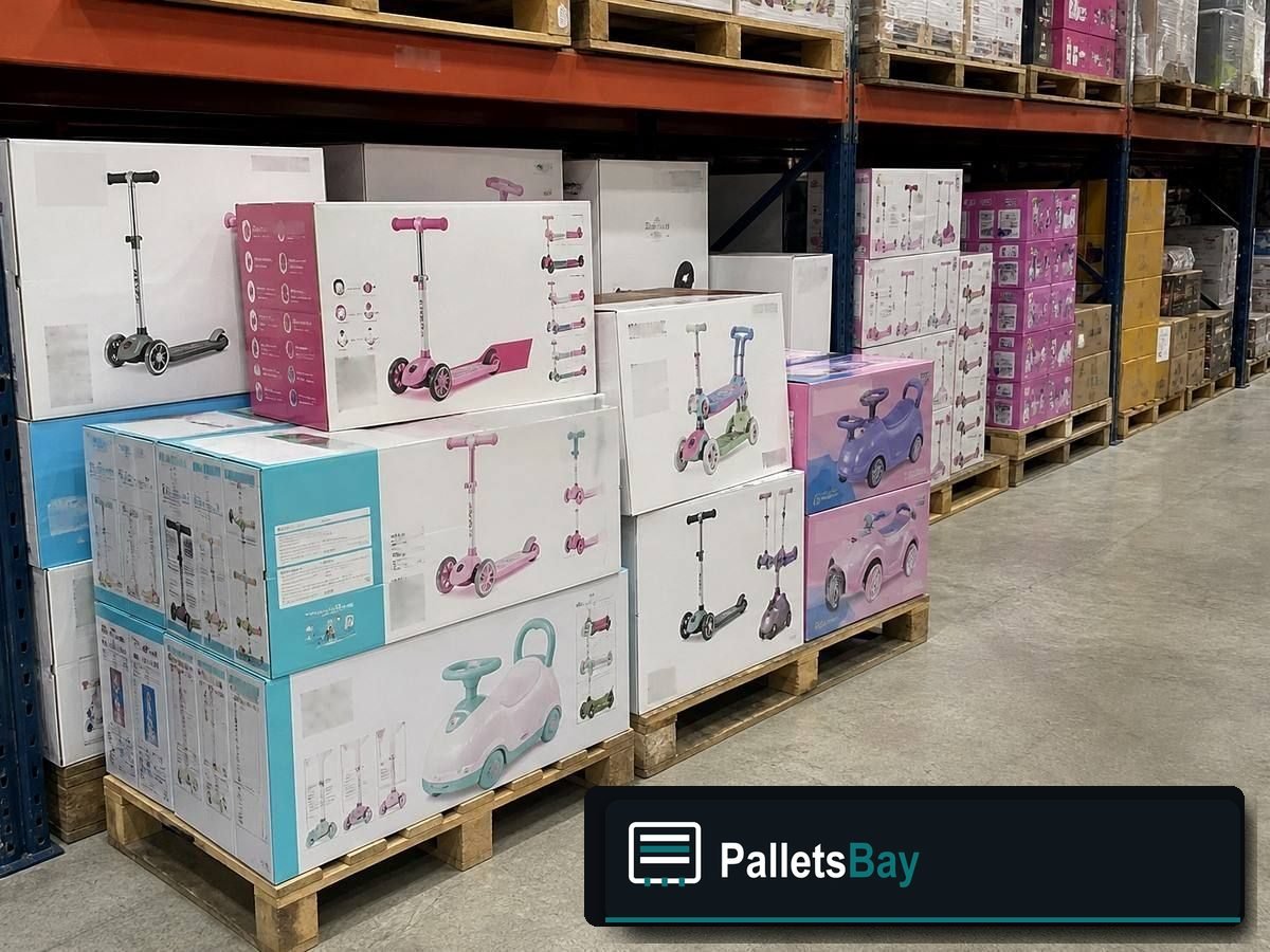Kids Toy Pallets — Second pallet angle