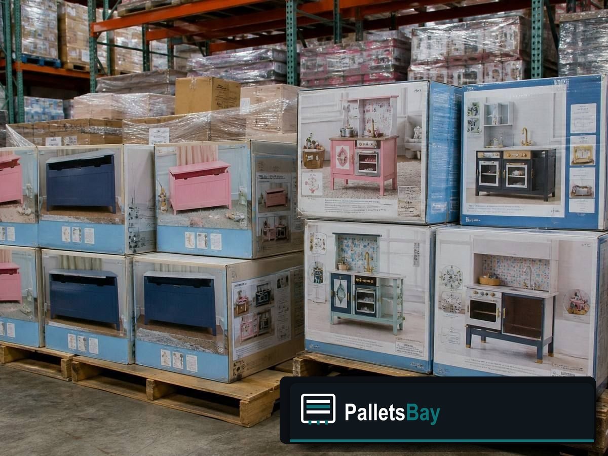 Kids Toy Pallets — Contents / packed goods detail