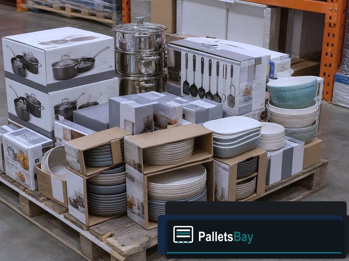 Kitchenware Pallets — Clear product detail you can evaluate