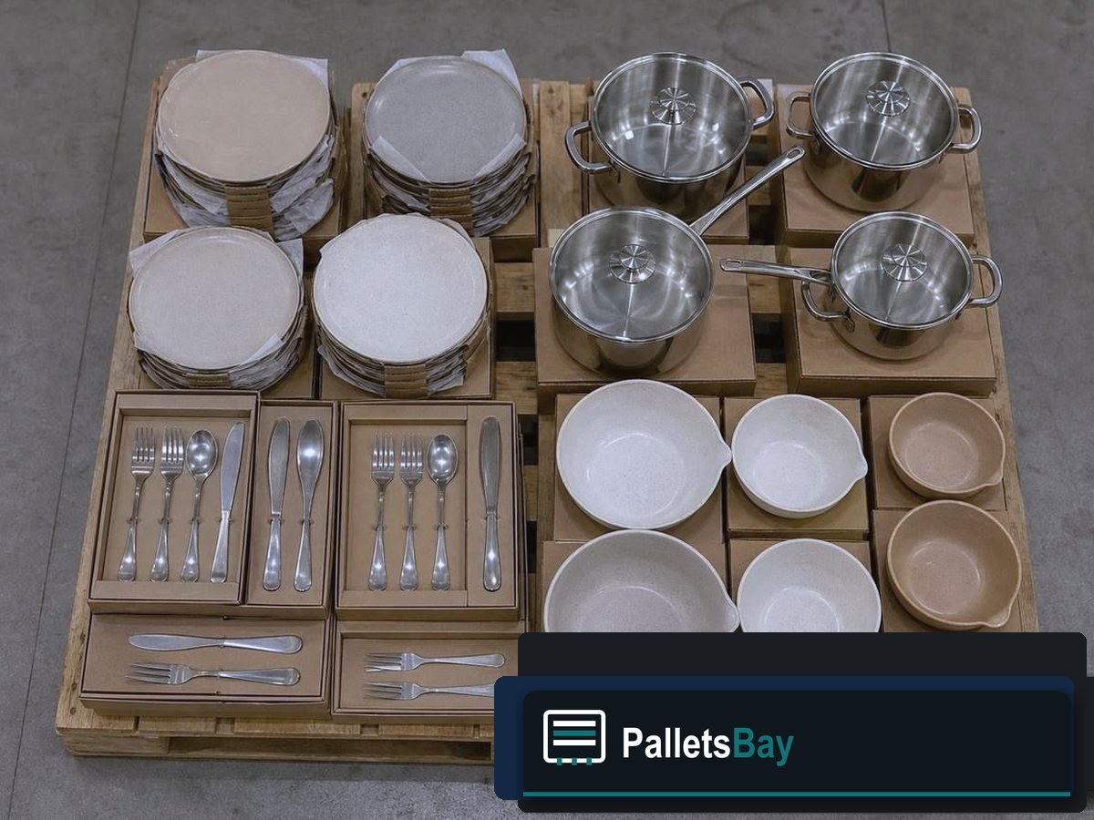 Kitchenware Pallets — Assorted units from this listing