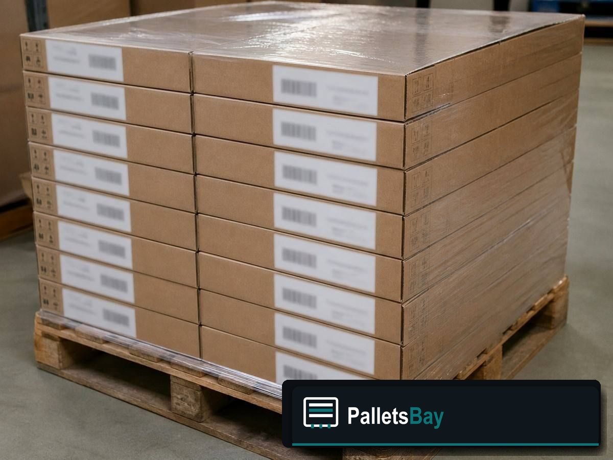 Laptop Pallets — Contents / packed goods detail
