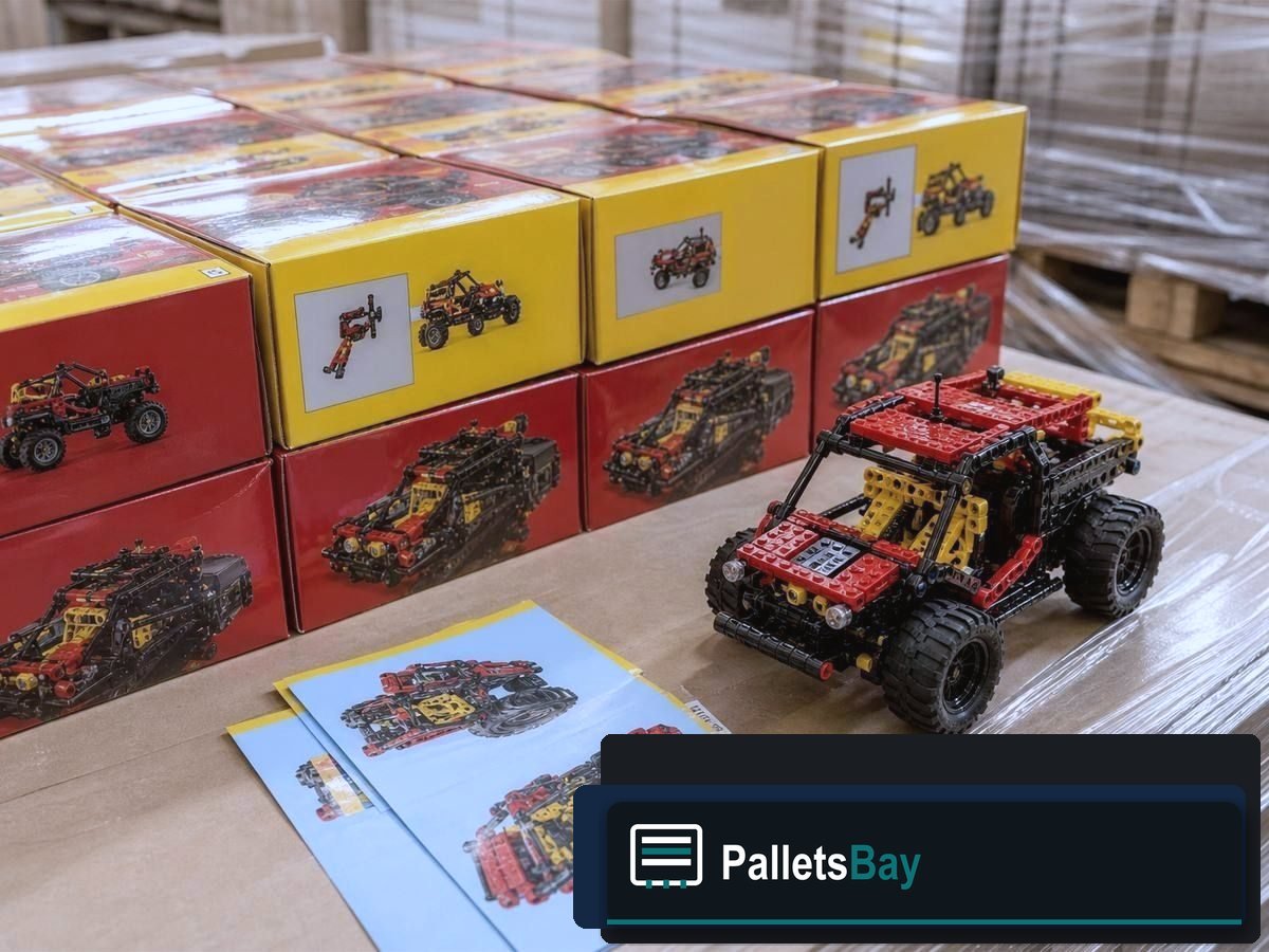 LEGO Liquidation Pallets — Clear product detail you can evaluate