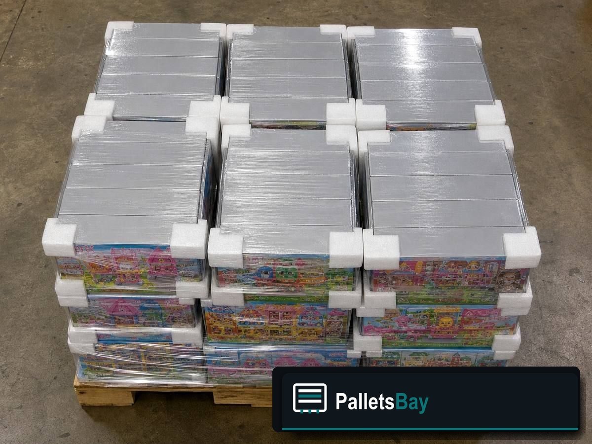 LEGO Liquidation Pallets — Warehouse / shipping context