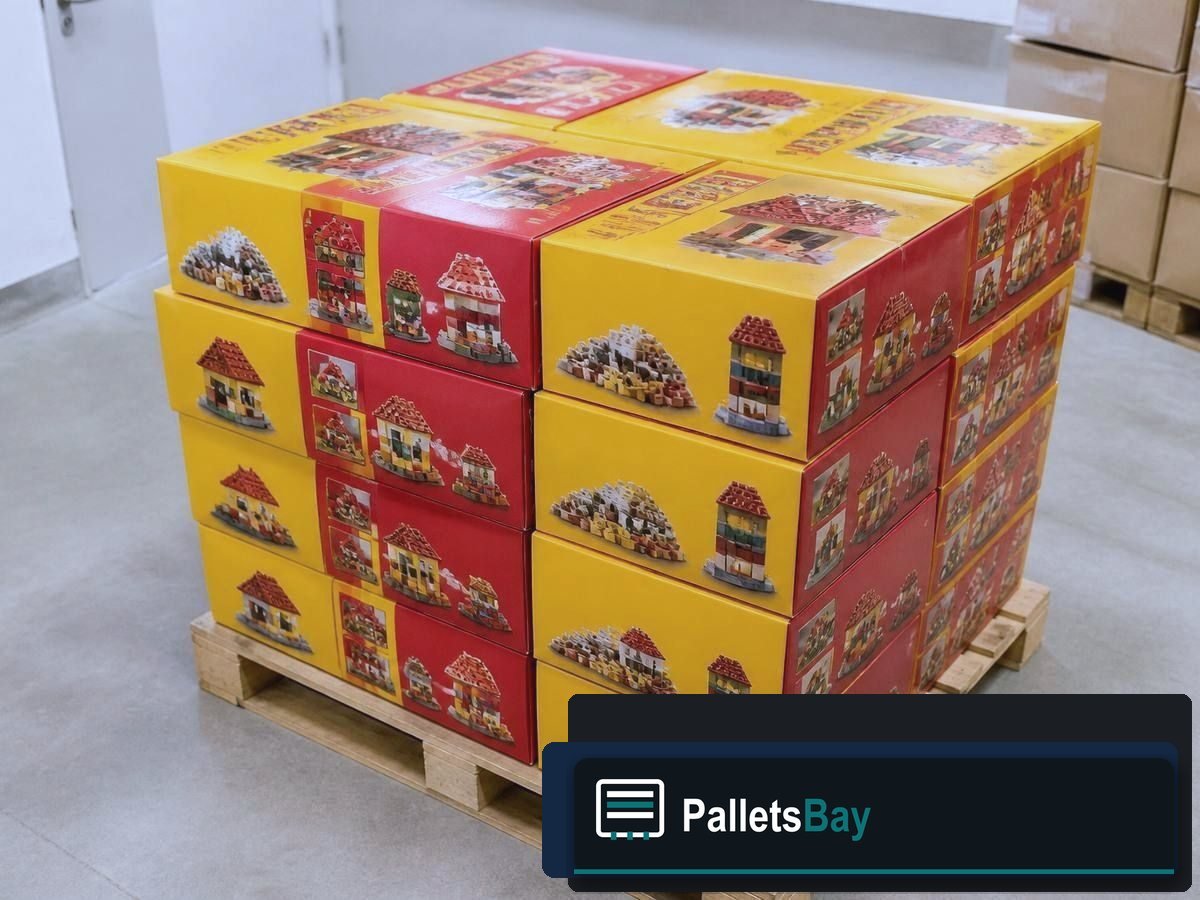 LEGO Pallets — Dock staging before freight