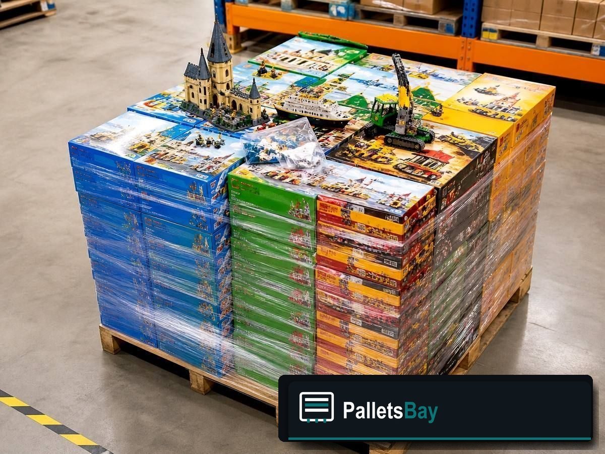 LEGO Pallets — Full pallet view