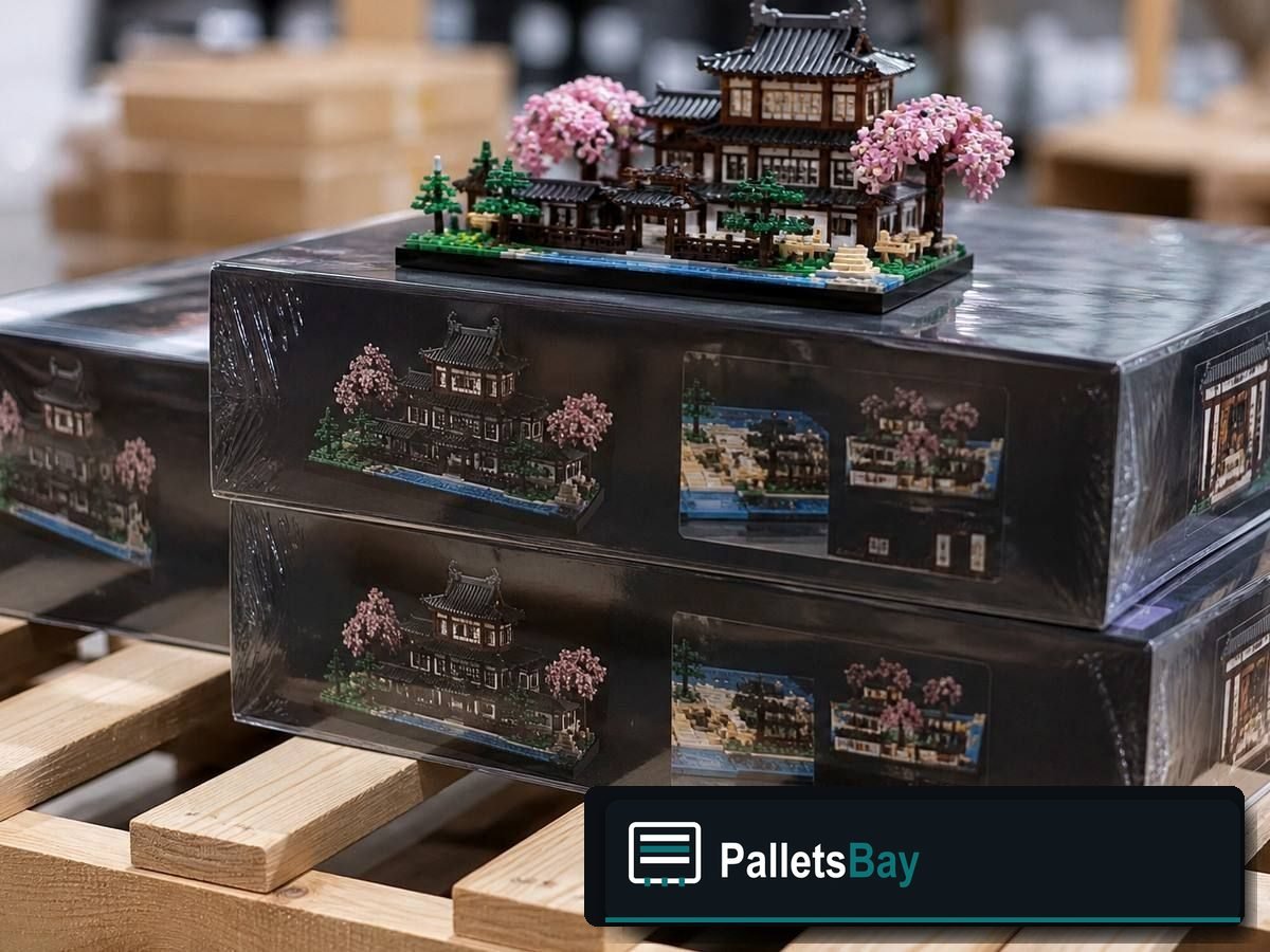 LEGO Pallets — Pallet inventory close-up