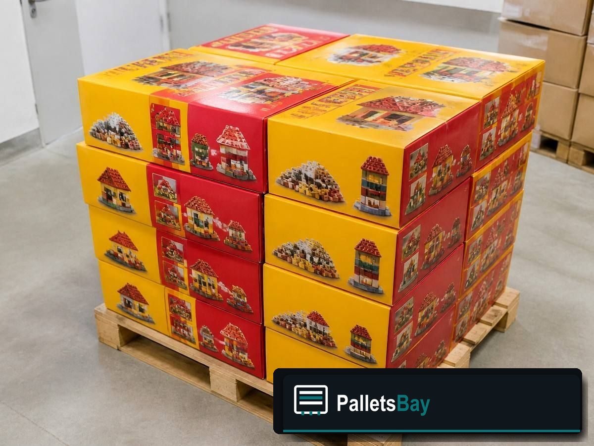 LEGO Pallets — Warehouse / shipping context