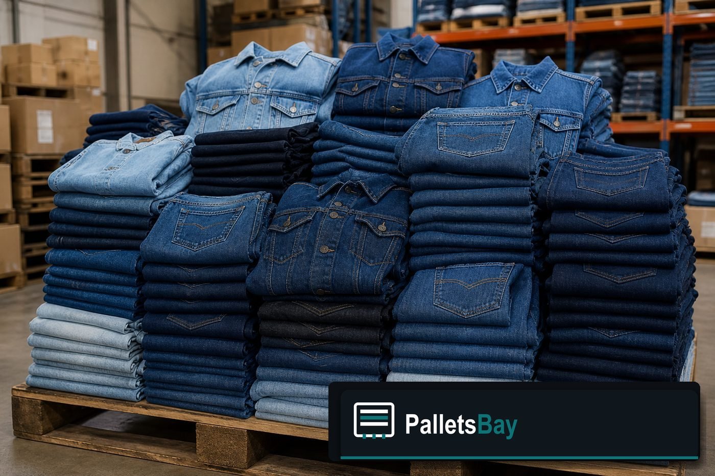 Levi's Pallets — Full pallet view