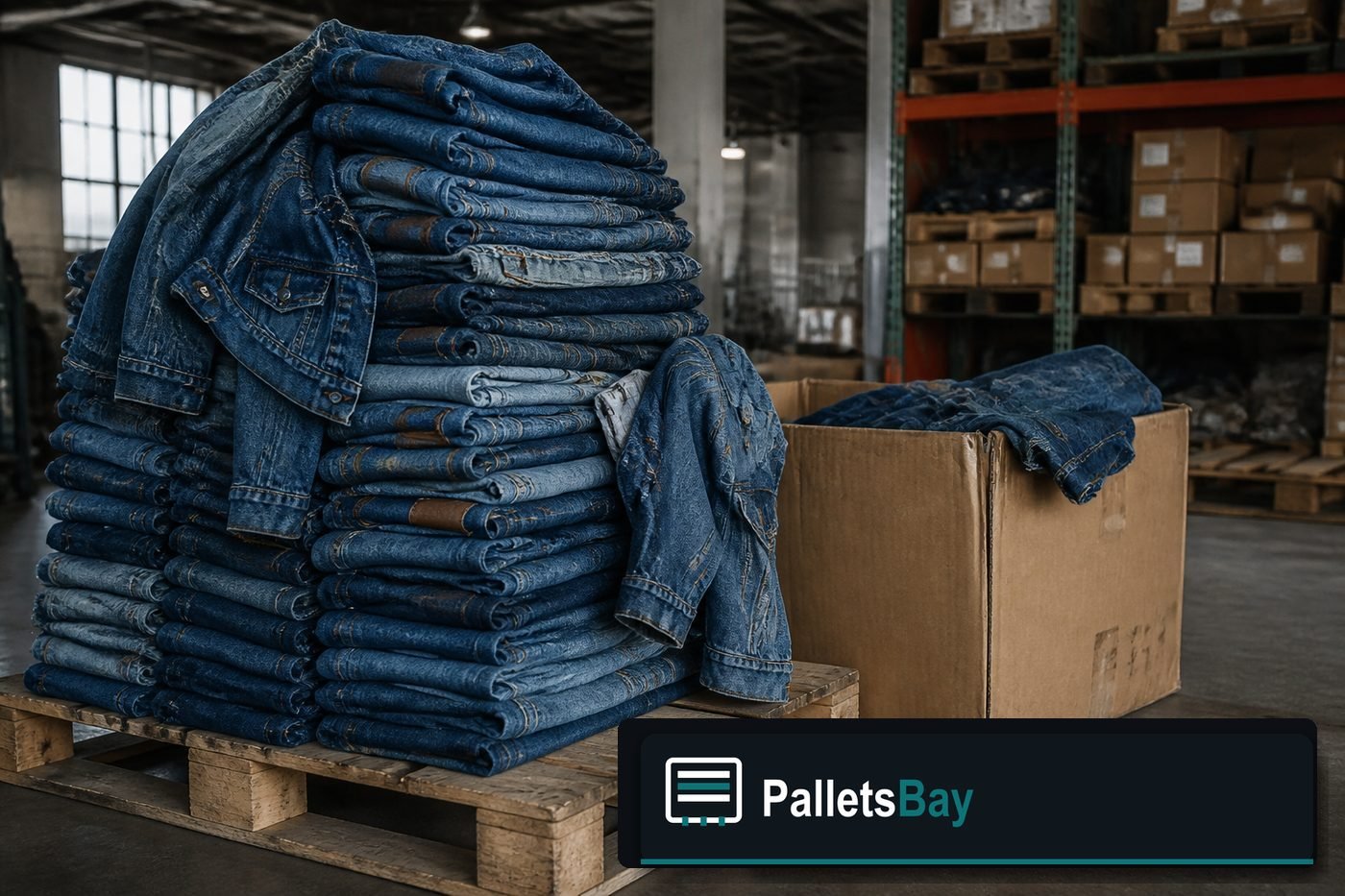 Levi's Pallets — Second pallet angle