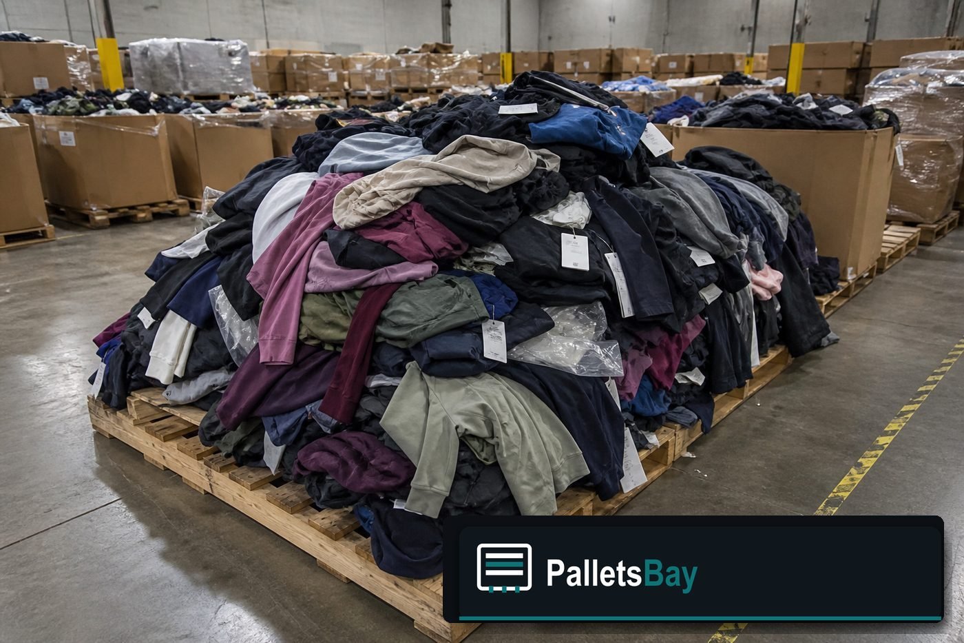Lululemon Liquidation Pallets — Warehouse / shipping context