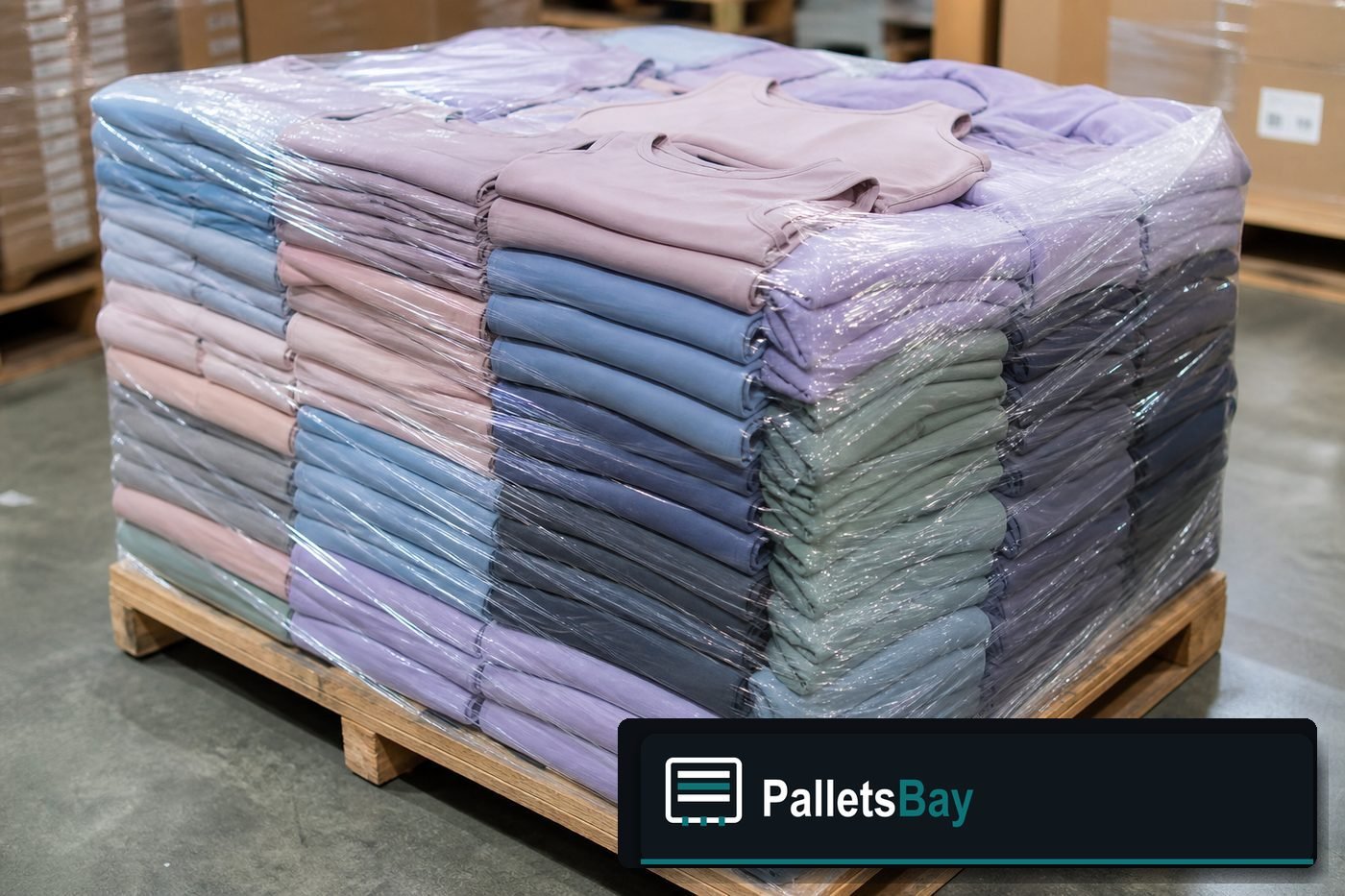 Lululemon Pallets — Second pallet angle