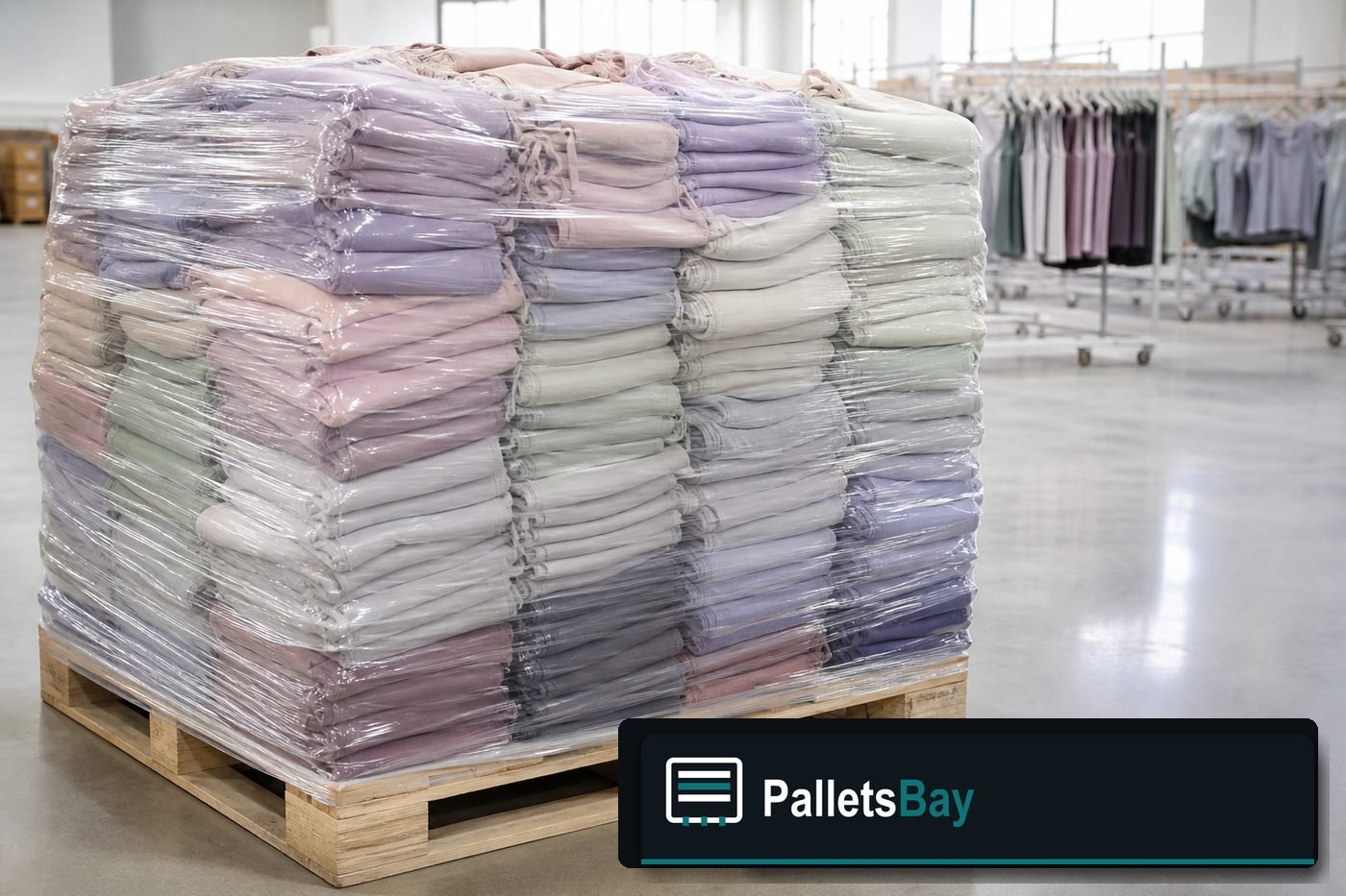 Lululemon Pallets — Warehouse / shipping context