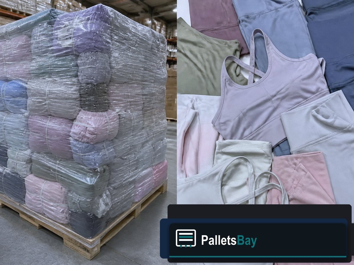 Lululemon Wholesale Pallets — Client-ready inventory detail