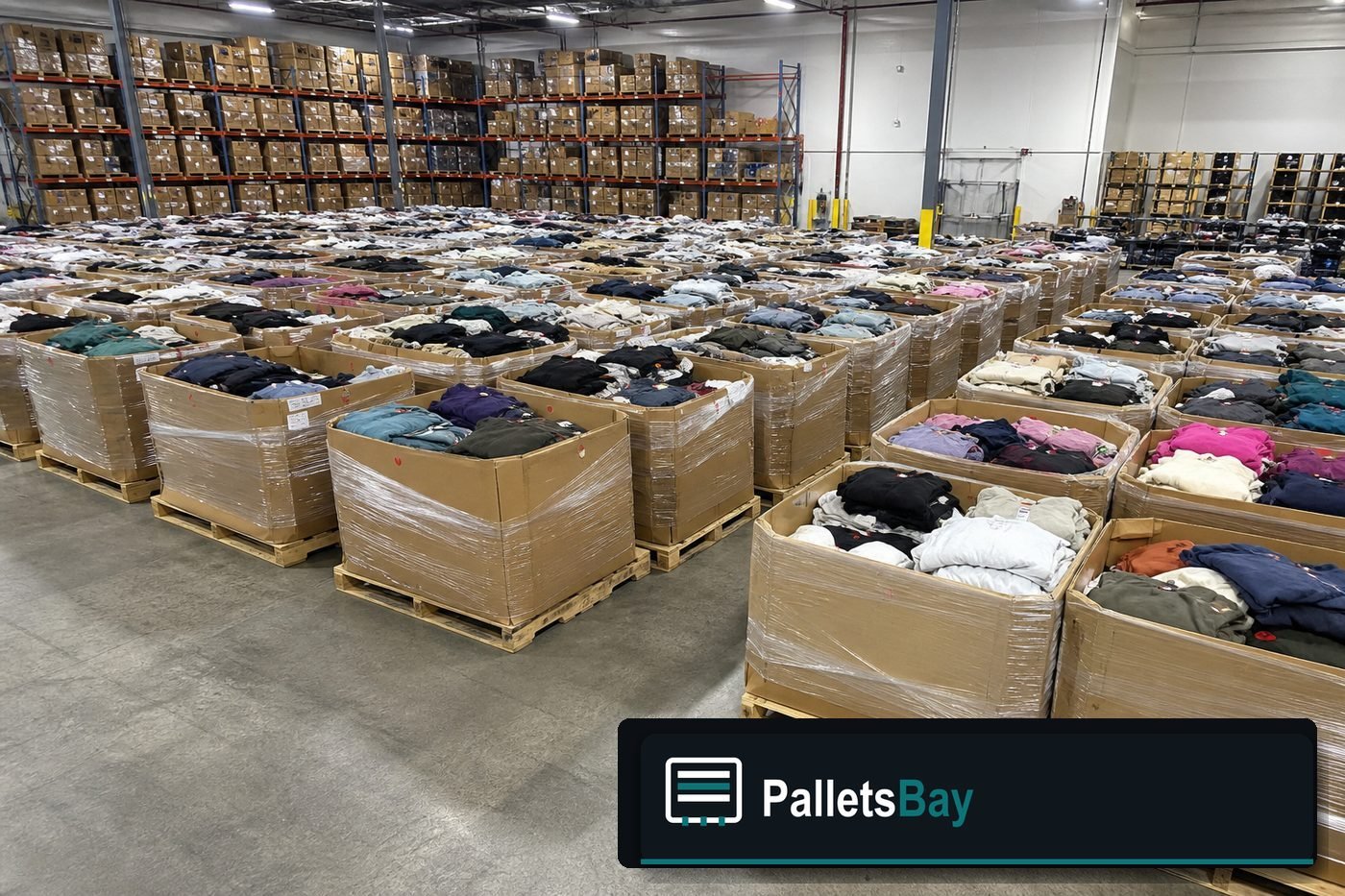 Lululemon Wholesale Pallets — Warehouse / shipping context