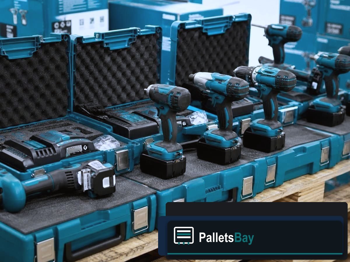 Makita Tool Pallets — Assorted units from this listing