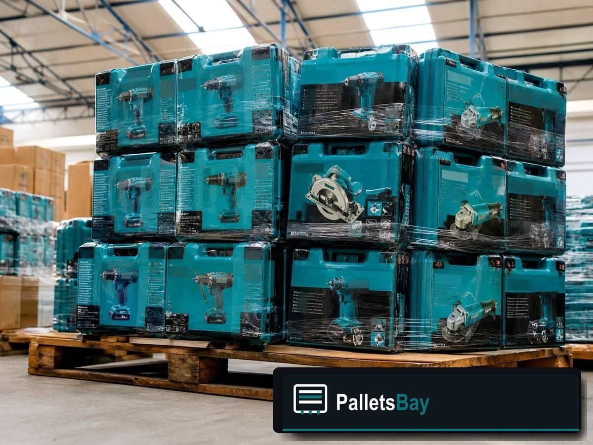 Makita Tool Pallets — Second pallet angle