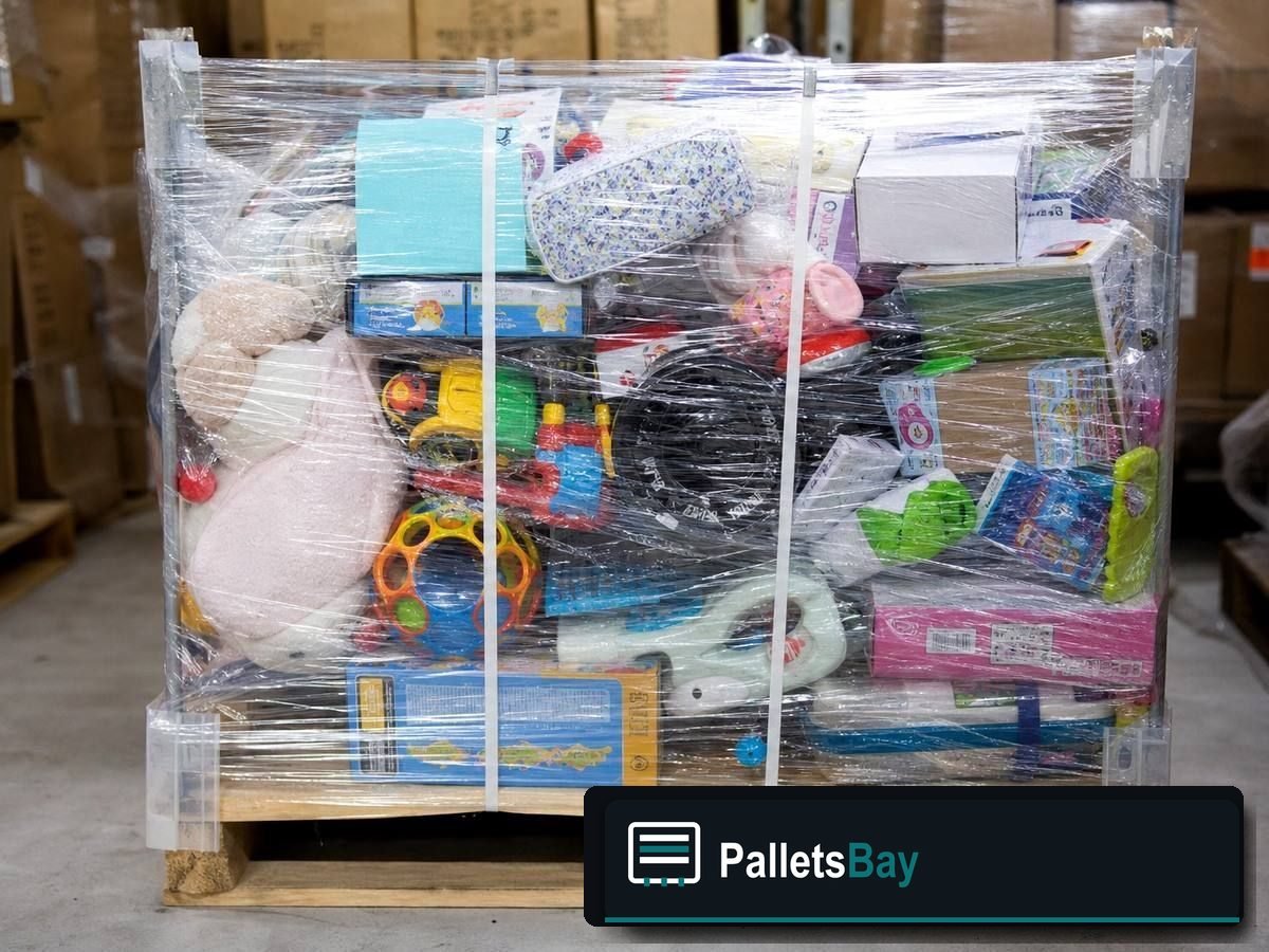 Mattel Toy Pallets — Second pallet angle