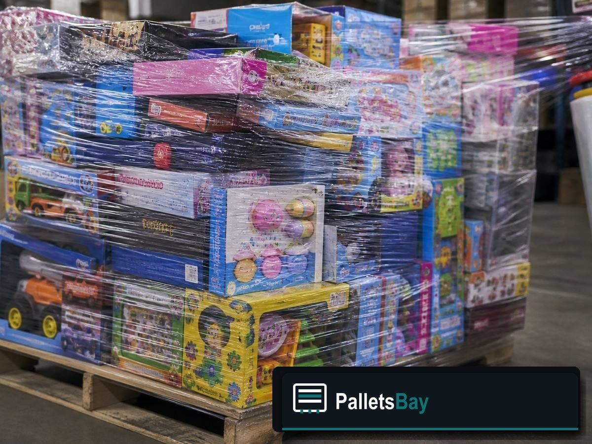 Mattel Toy Pallets — Contents / packed goods detail