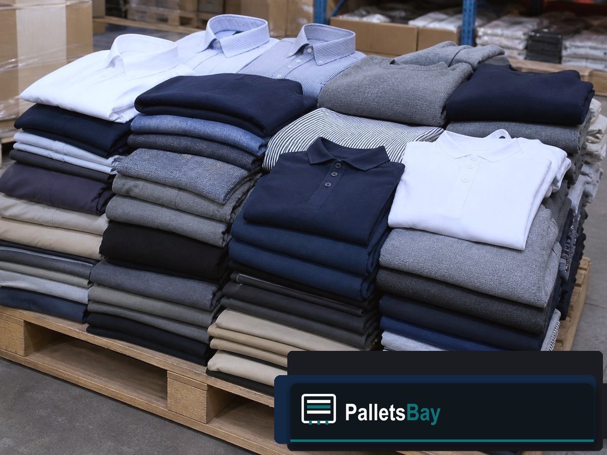 Men's Clothing Pallets — Clear product detail you can evaluate