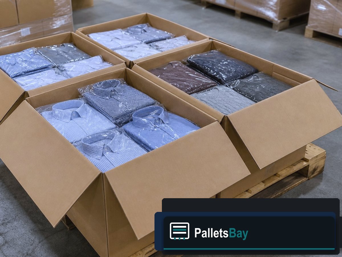 Men's Clothing Pallets — Pallet packing — trust-first view