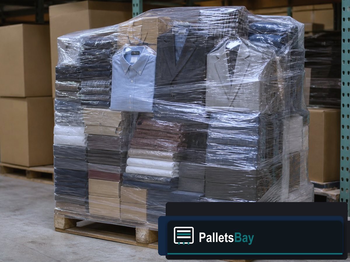 Men's Clothing Pallets — Client-ready inventory detail