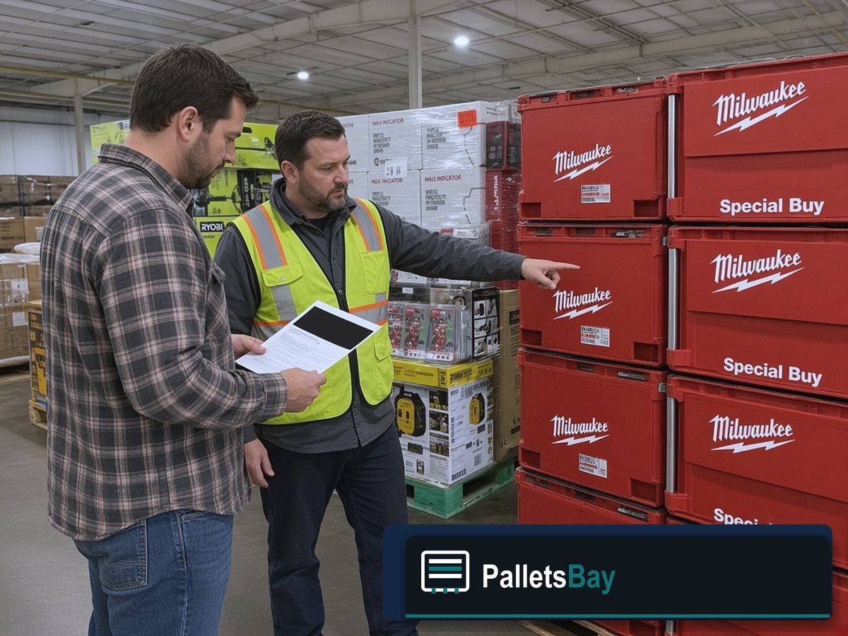Milwaukee M18 Combo Pallets — Assorted units from this listing