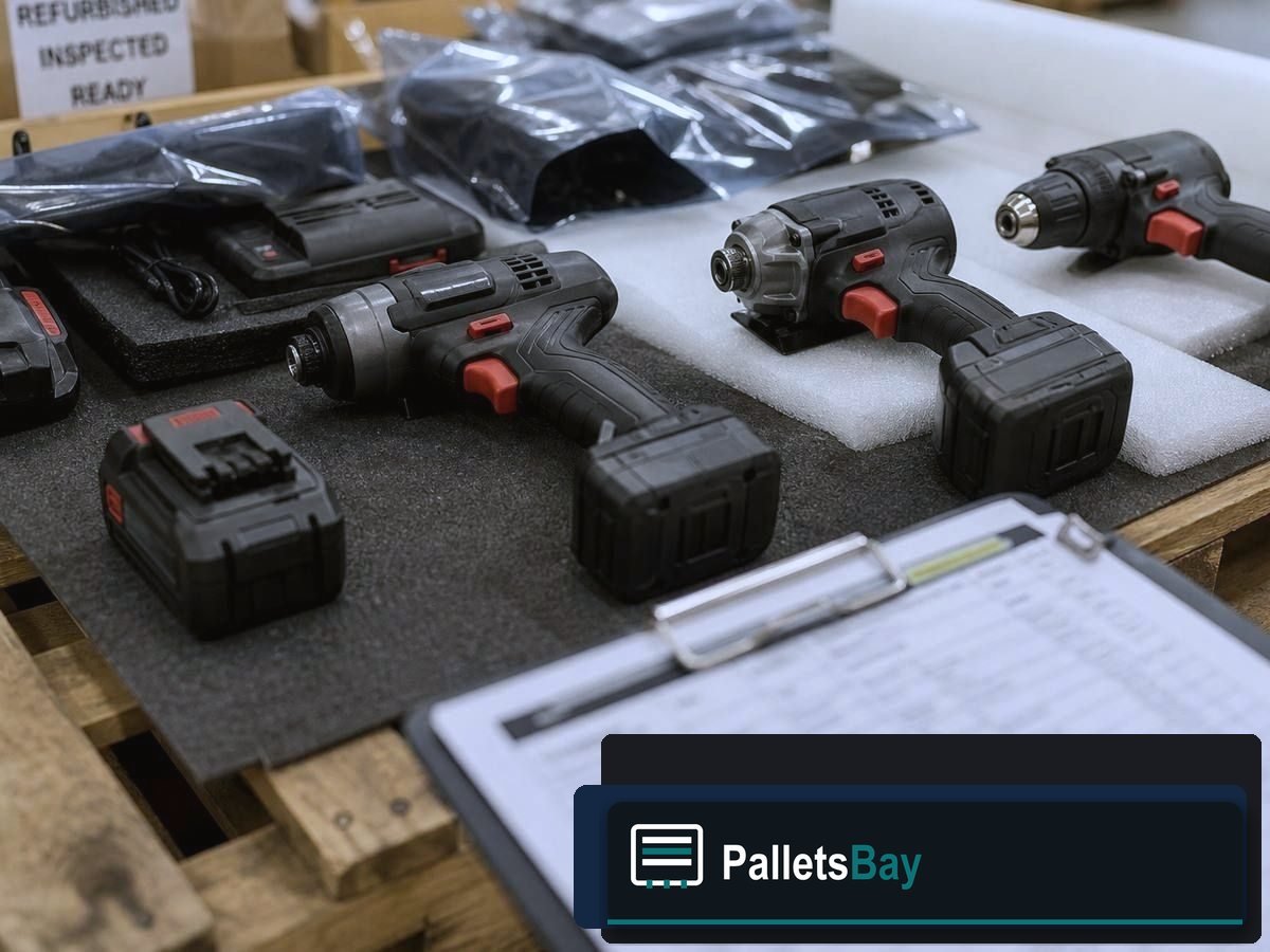 Milwaukee Return Pallets — Assorted units from this listing