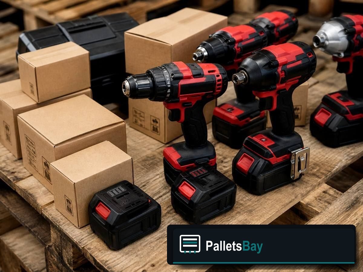 Milwaukee Return Pallets — Second pallet angle