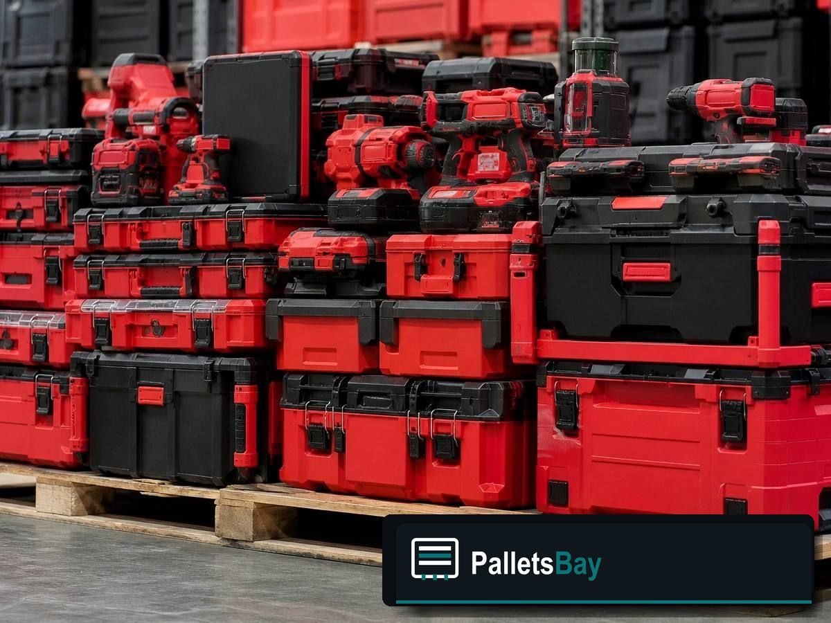 Milwaukee Tool Pallets — Contents / packed goods detail