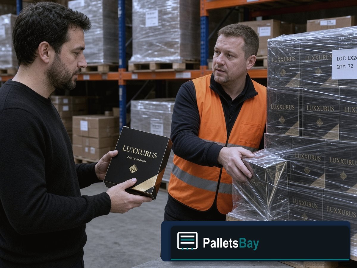 Mixed Designer Scent Pallets — Client walkthrough with staff