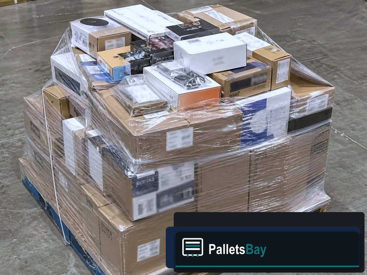 Mixed Electronics Pallets — Pallet packing — trust-first view