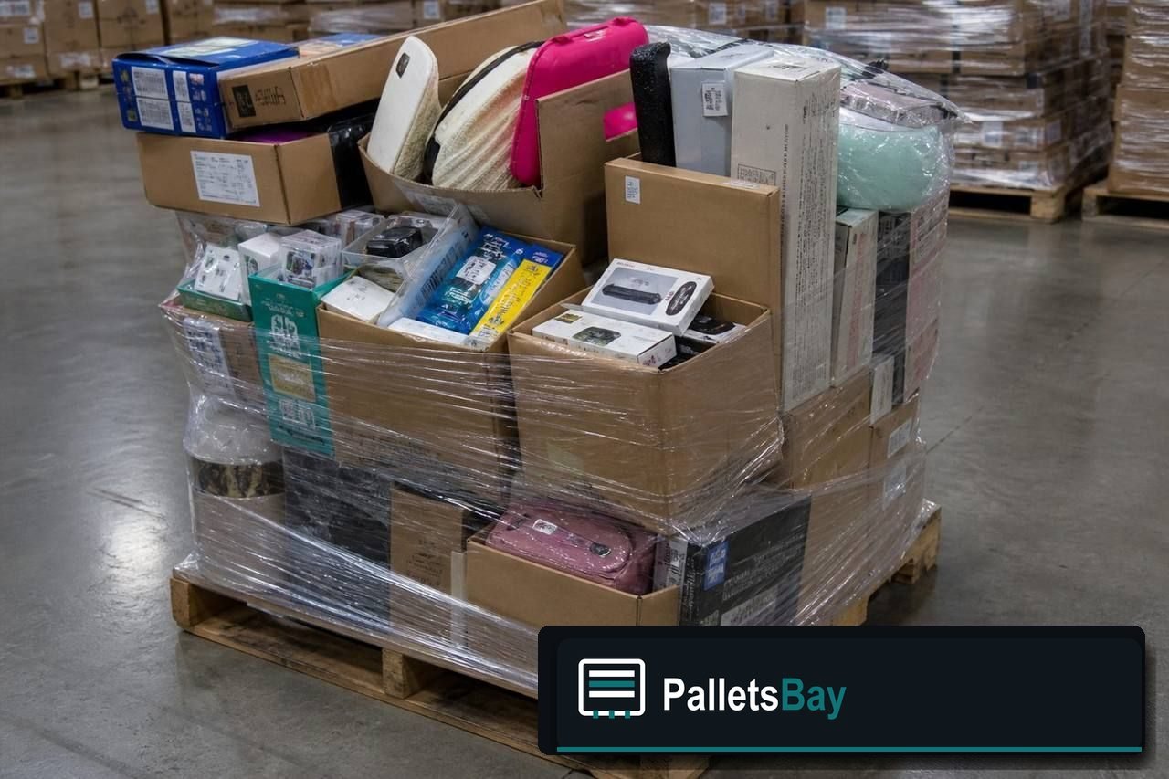 Mixed Merchandise Pallets — Full pallet view
