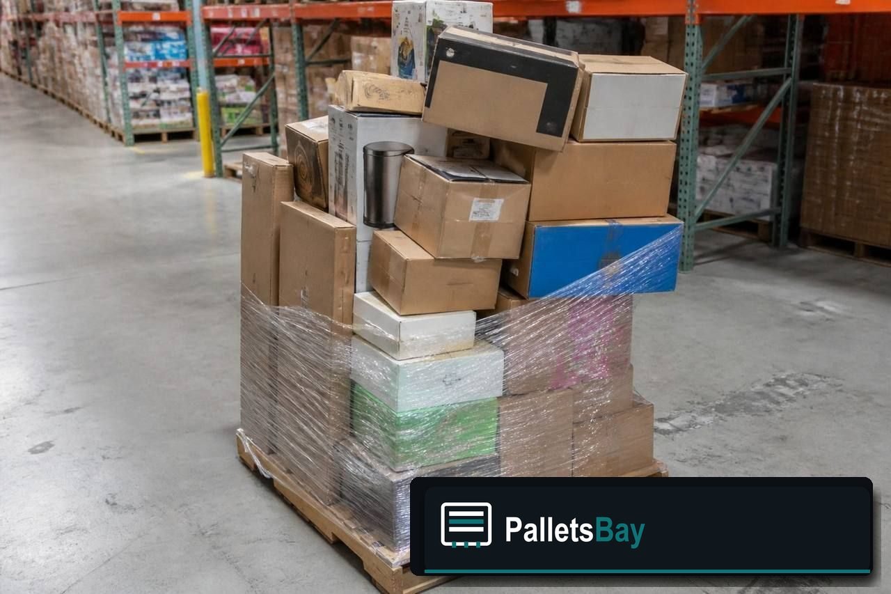 Mixed Merchandise Pallets — Second pallet angle