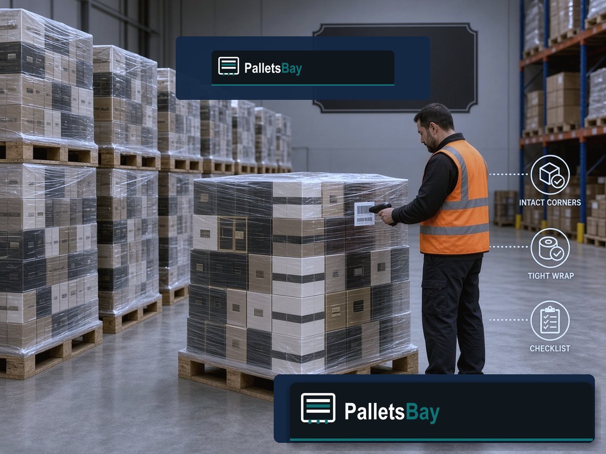 Mixed Perfume & Cologne Pallets — Floor ops — merchandise class as packed