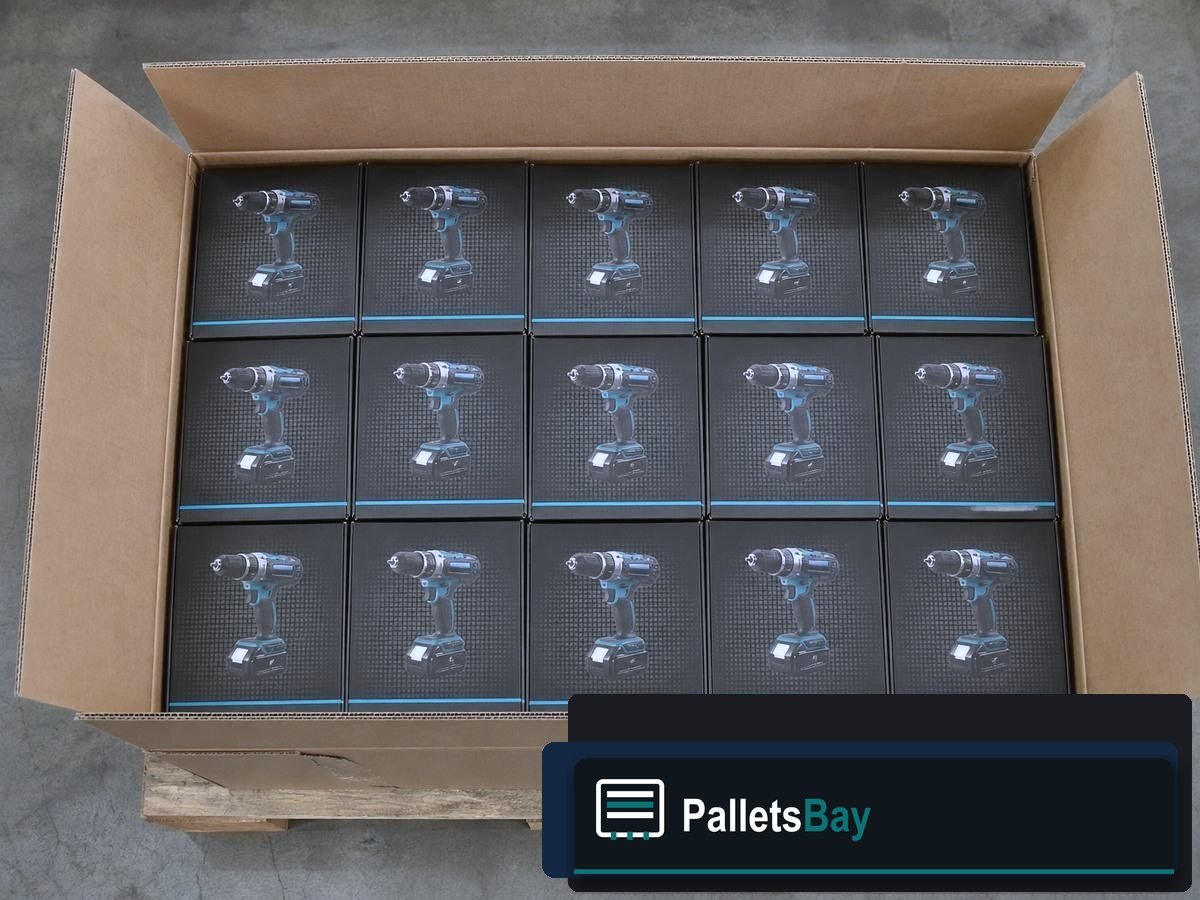 Mixed Tool Pallets — Dock staging before freight