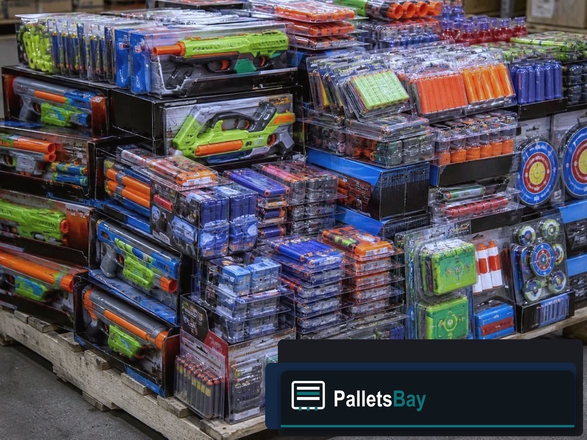 Nerf Pallets — Assorted units from this listing