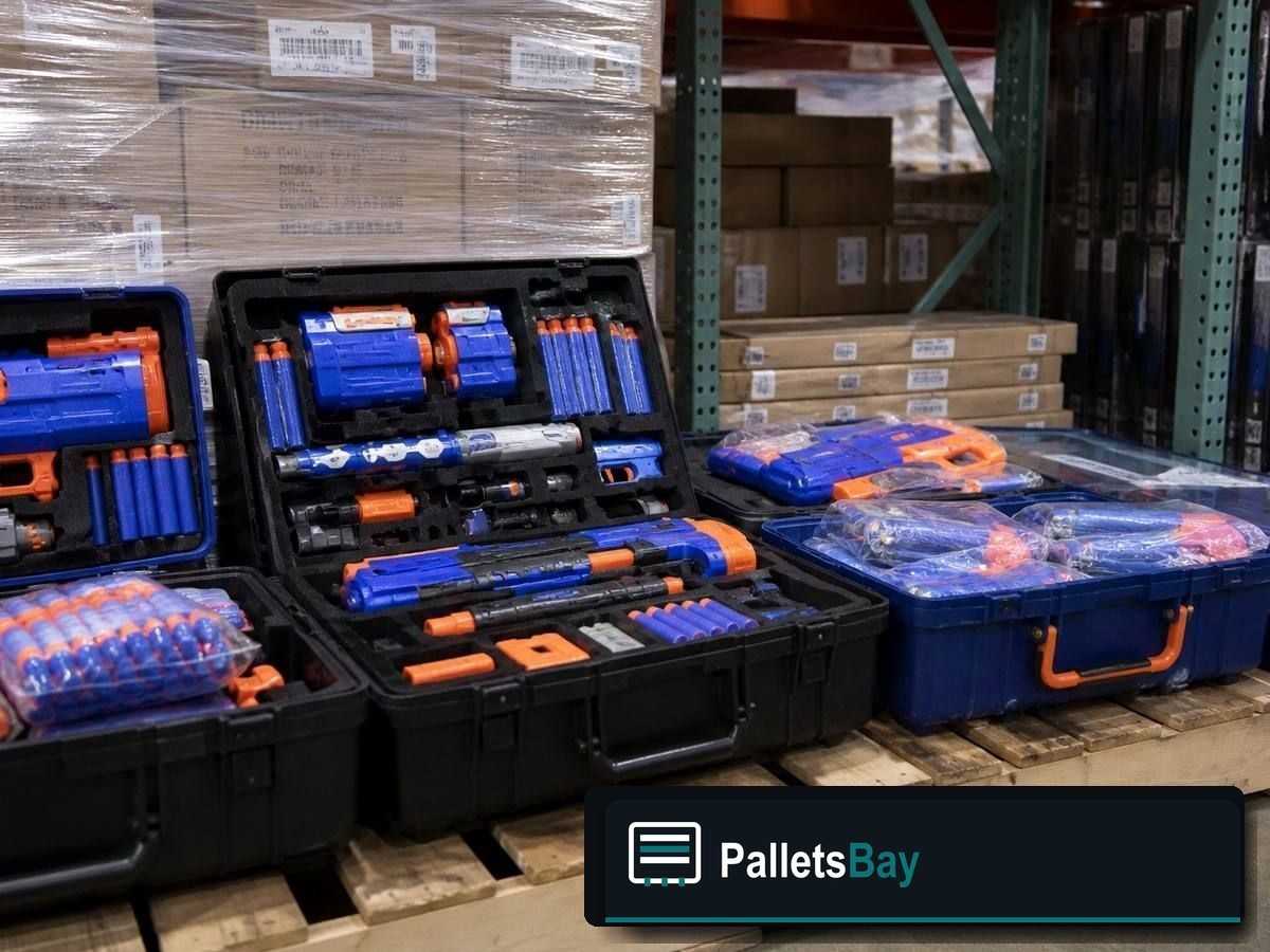Nerf Pallets — Contents / packed goods detail