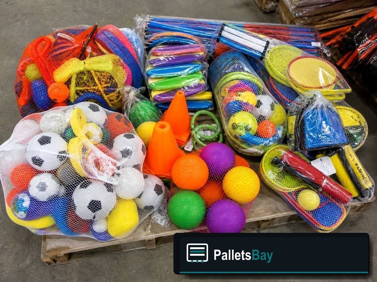 Nerf Pallets — Warehouse / shipping context