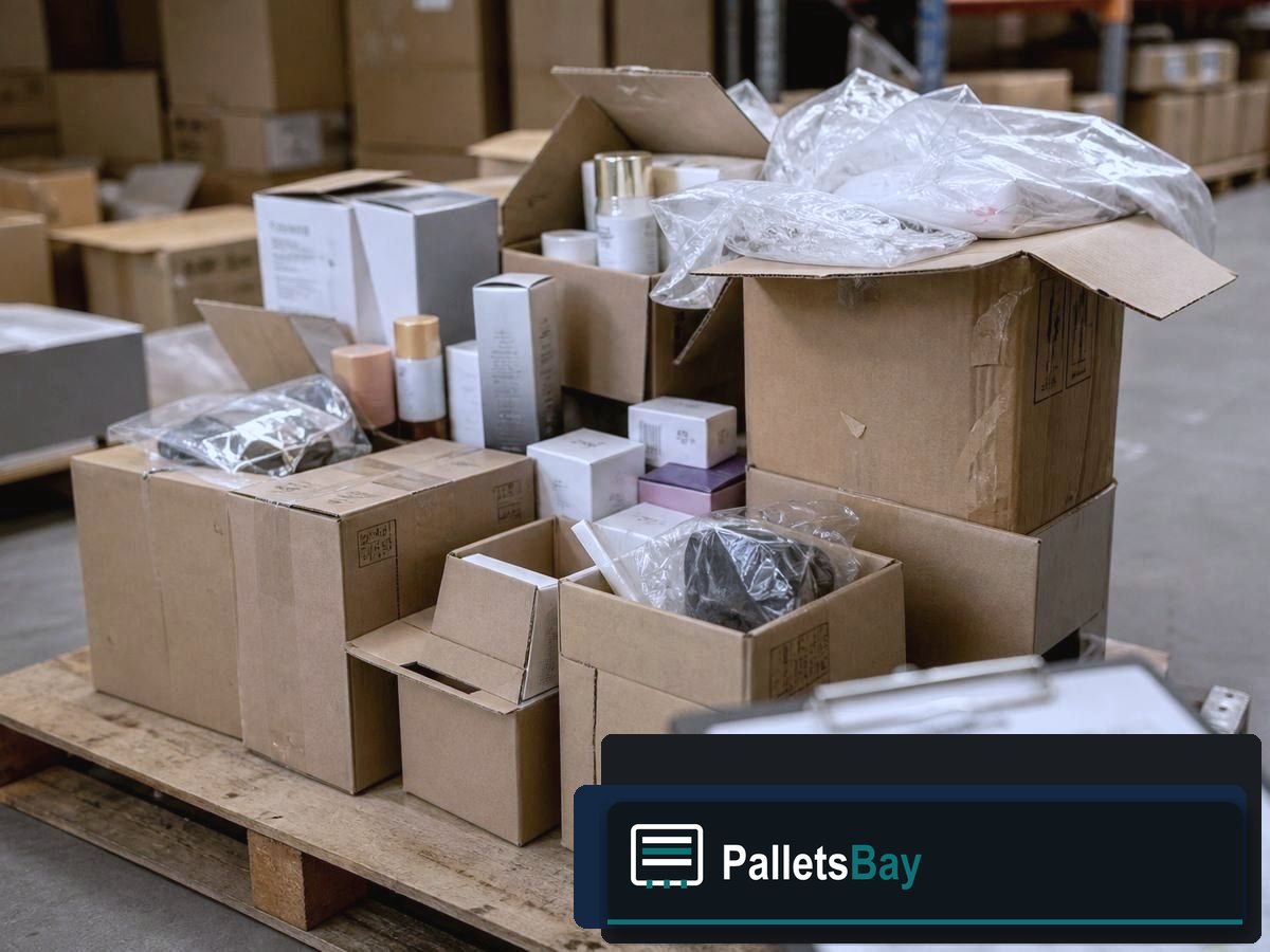 Personal Care Pallets — Dock staging before freight