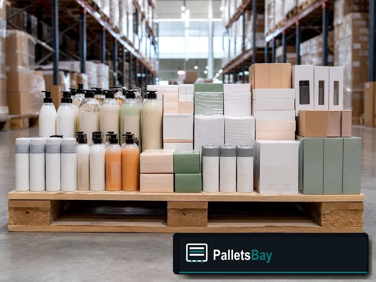 Personal Care Pallets — Full pallet view