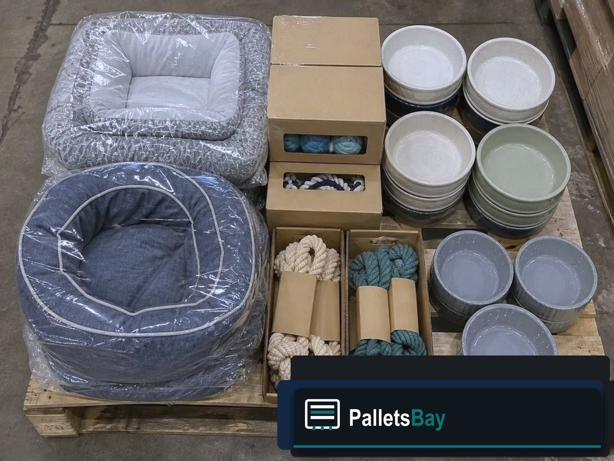 Pet Supply Pallets — Assorted units from this listing