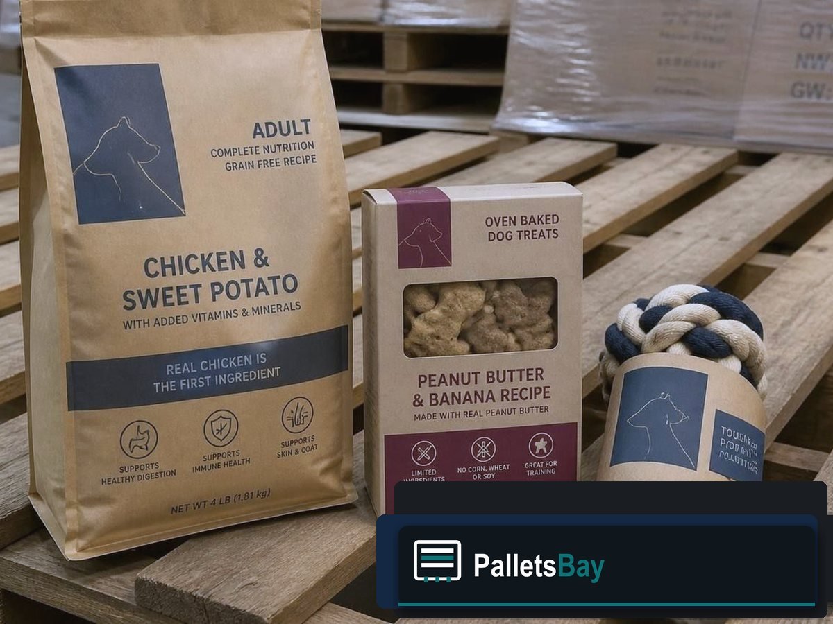 Pet Supply Pallets — Client-ready inventory detail