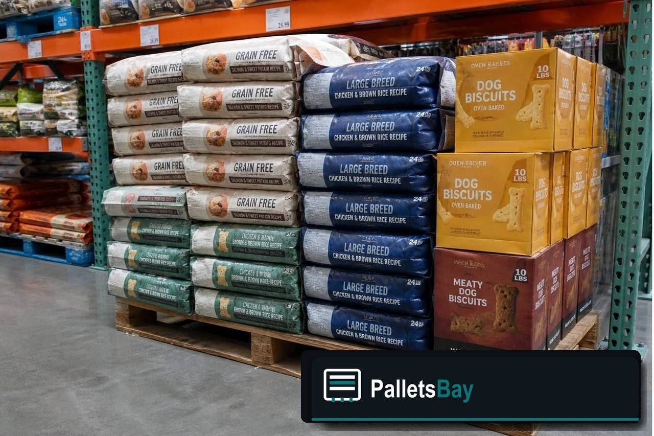 Pet Supply Pallets — Second pallet angle